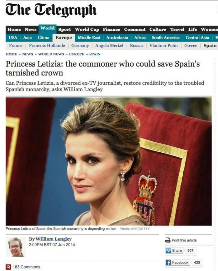 El desliz en el 'look' de Letizia en su visita al rey Juan Carlos