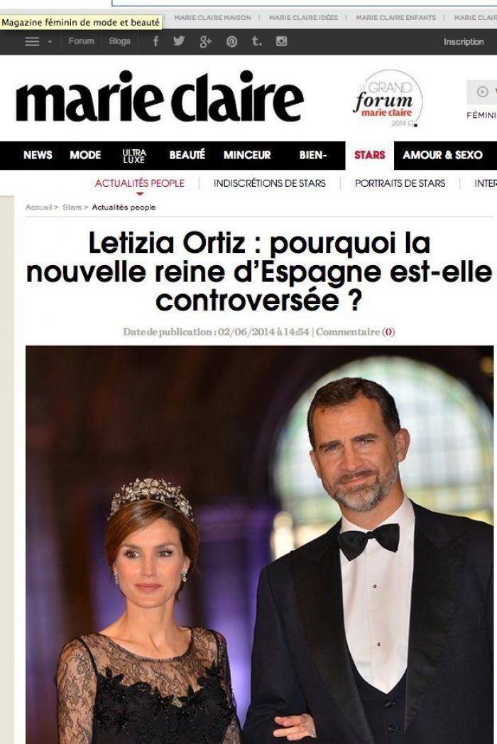 El desliz en el 'look' de Letizia en su visita al rey Juan Carlos