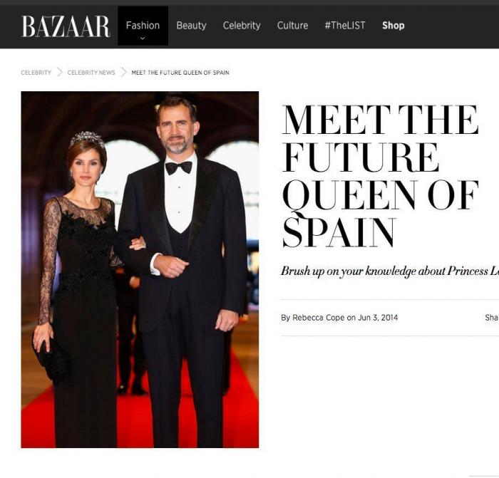 El desliz en el 'look' de Letizia en su visita al rey Juan Carlos