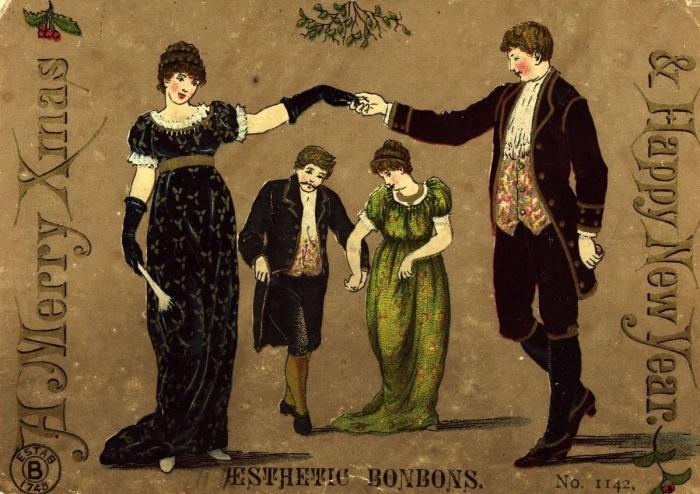 Tarjetas de Navidad: 19 felicitaciones navideñas 'vintage' (FOTOS)