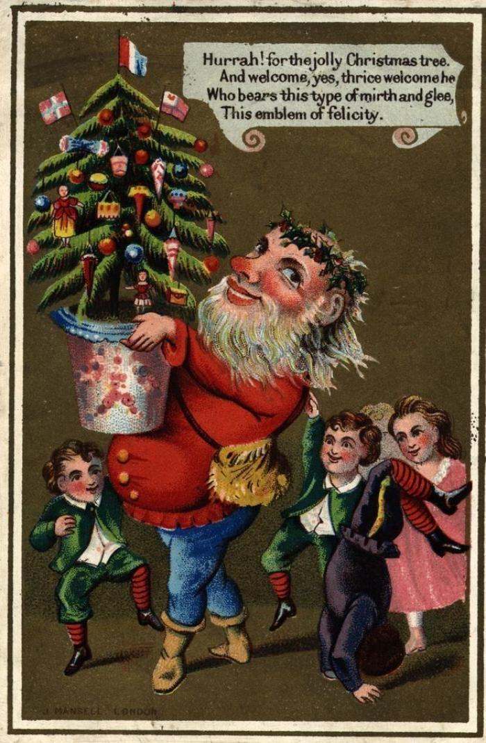 Tarjetas de Navidad: 19 felicitaciones navideñas 'vintage' (FOTOS)