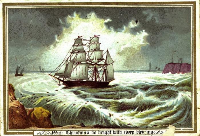 Tarjetas de Navidad: 19 felicitaciones navideñas 'vintage' (FOTOS)