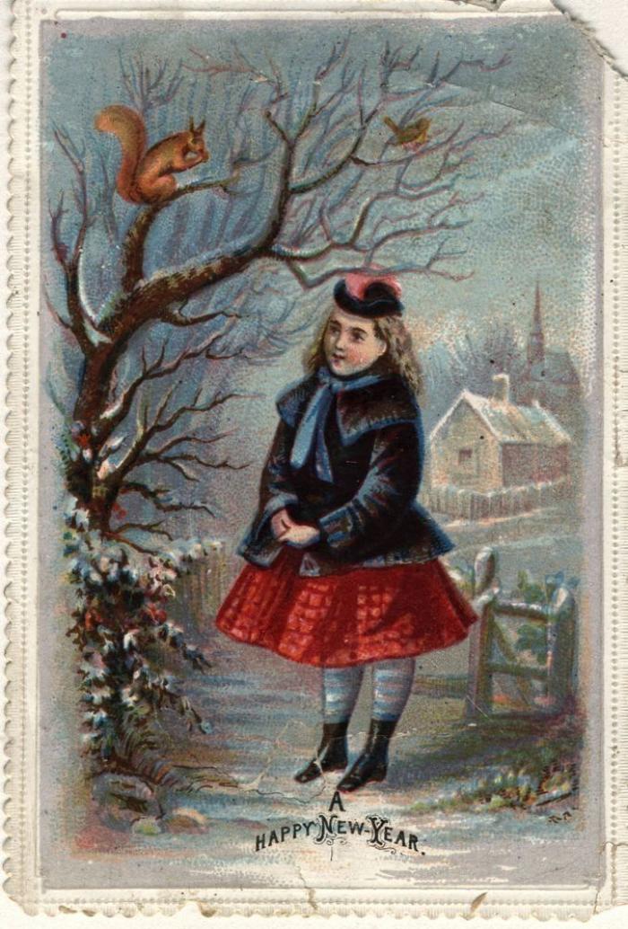 Tarjetas de Navidad: 19 felicitaciones navideñas 'vintage' (FOTOS)