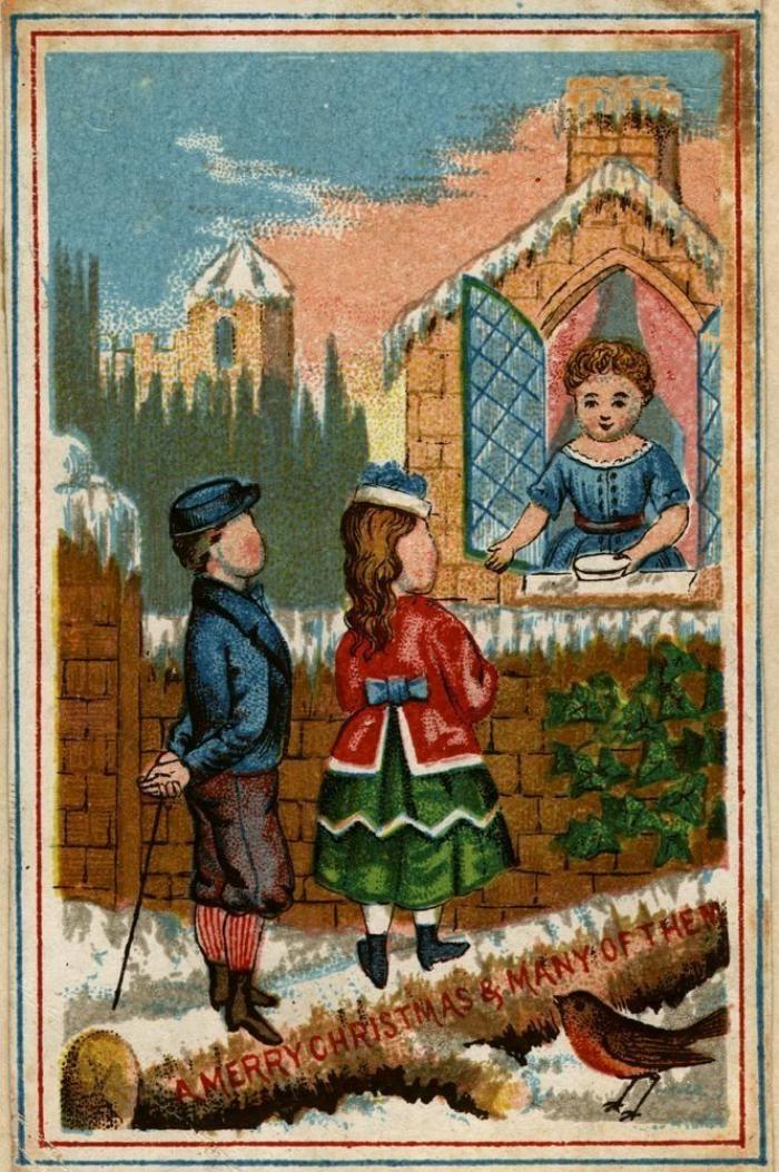 Tarjetas de Navidad: 19 felicitaciones navideñas 'vintage' (FOTOS)