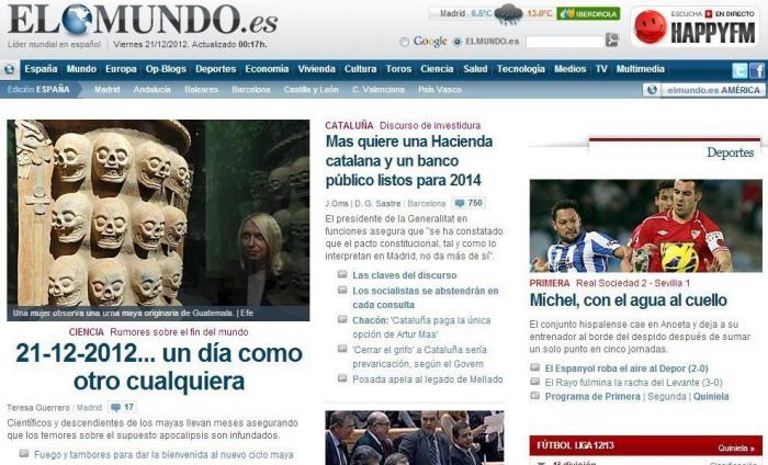Fin del mundo: Medios que se toman, medio en serio, medio en broma, la profecía de los Mayas (FOTOS)