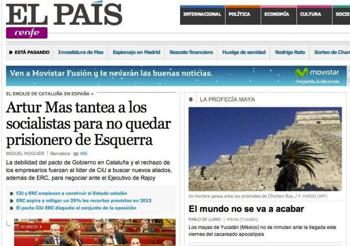 Fin del mundo: Medios que se toman, medio en serio, medio en broma, la profecía de los Mayas (FOTOS)
