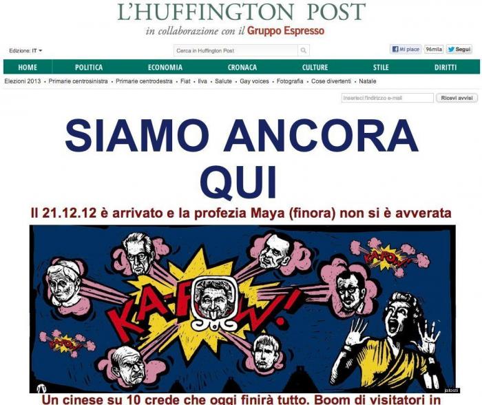 Fin del mundo: Medios que se toman, medio en serio, medio en broma, la profecía de los Mayas (FOTOS)