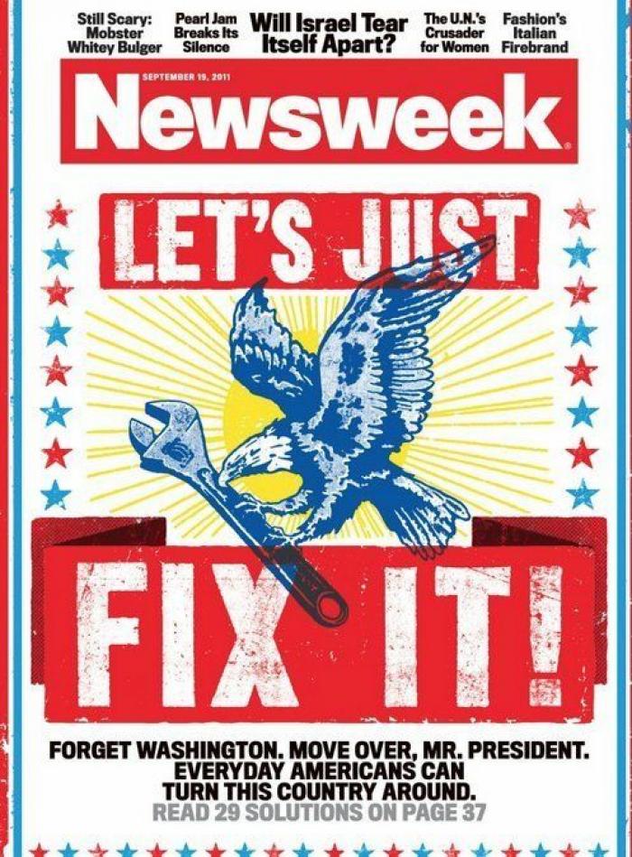Ésta es la última portada de la revista 'Newsweek', que deja de publicarse en papel (FOTOS)