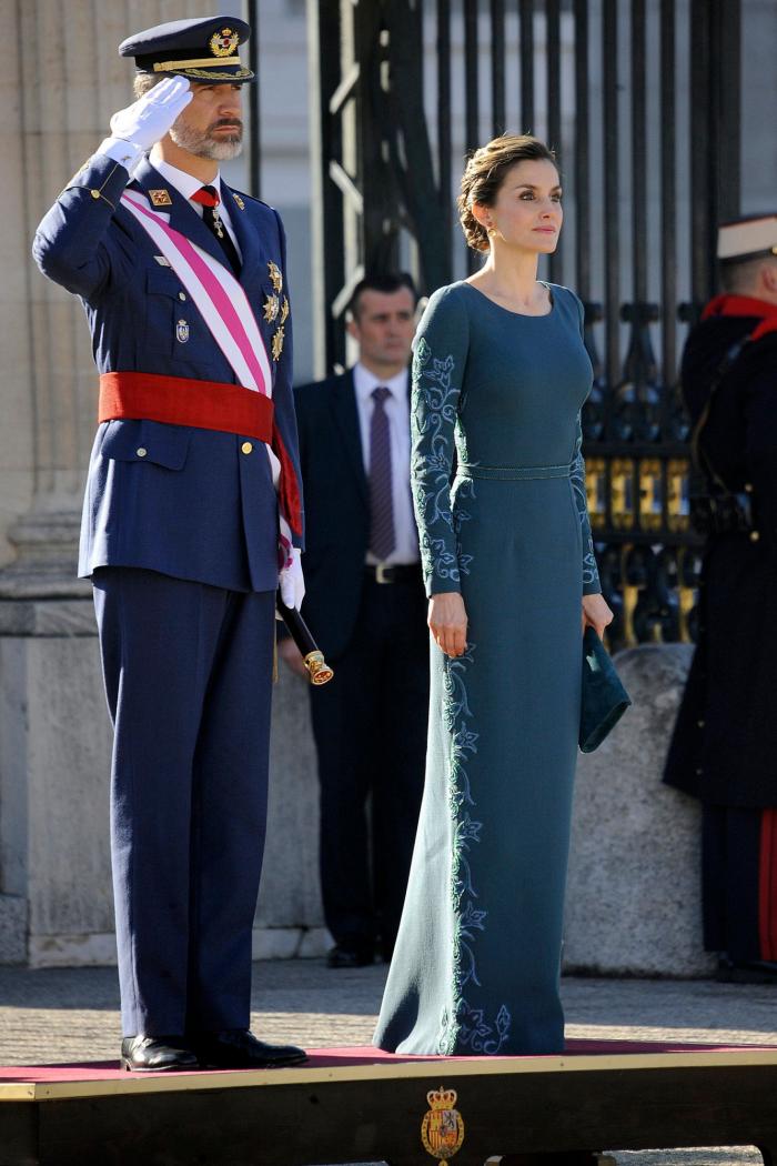 La inesperada coincidencia de Letizia en la Pascua Militar