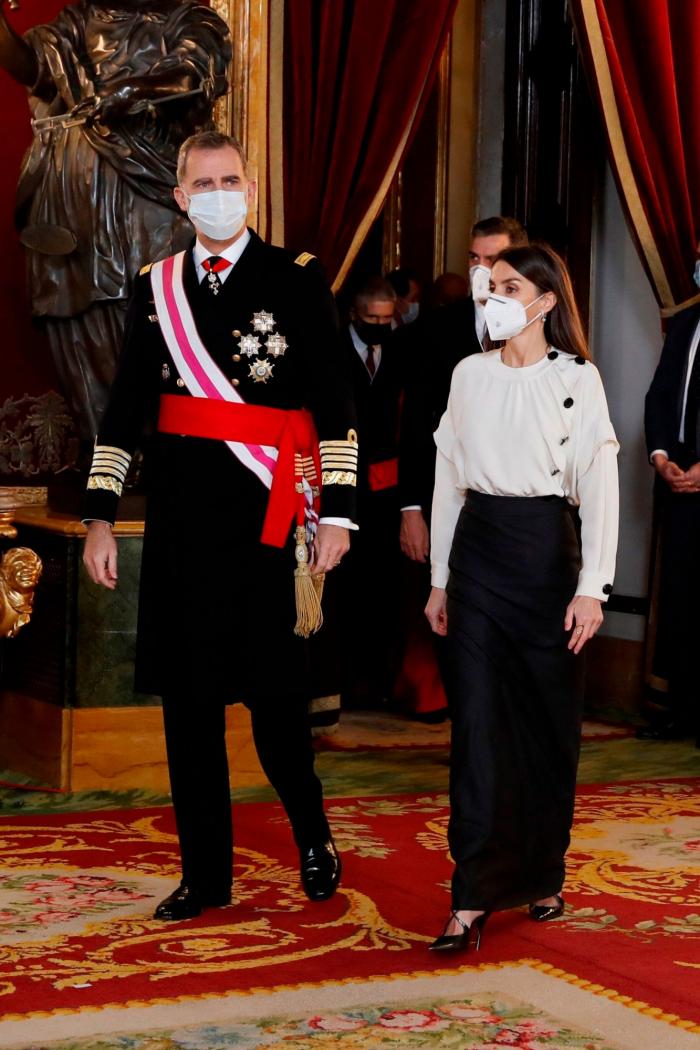 La inesperada coincidencia de Letizia en la Pascua Militar