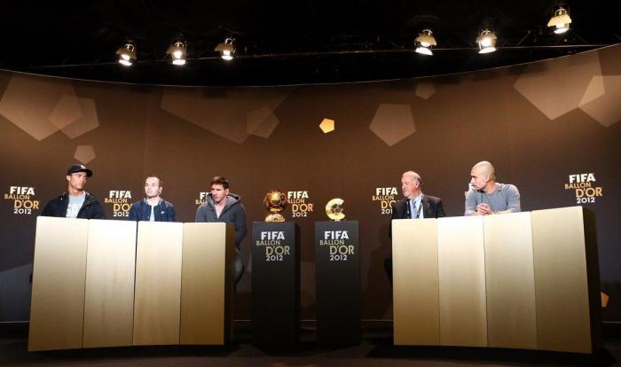 Balón de Oro 2012: Las caras de Cristiano Ronaldo tras perder el Balón de Oro (FOTOS, TUITS)