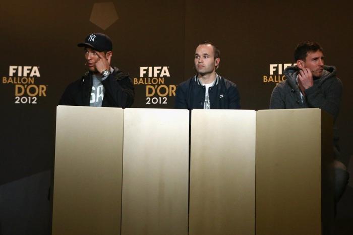 Balón de Oro 2012: Las caras de Cristiano Ronaldo tras perder el Balón de Oro (FOTOS, TUITS)