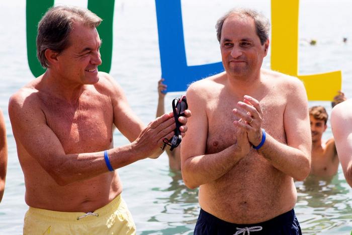 Tensión en la rueda de prensa de Torra: se niega a contestar esta pregunta