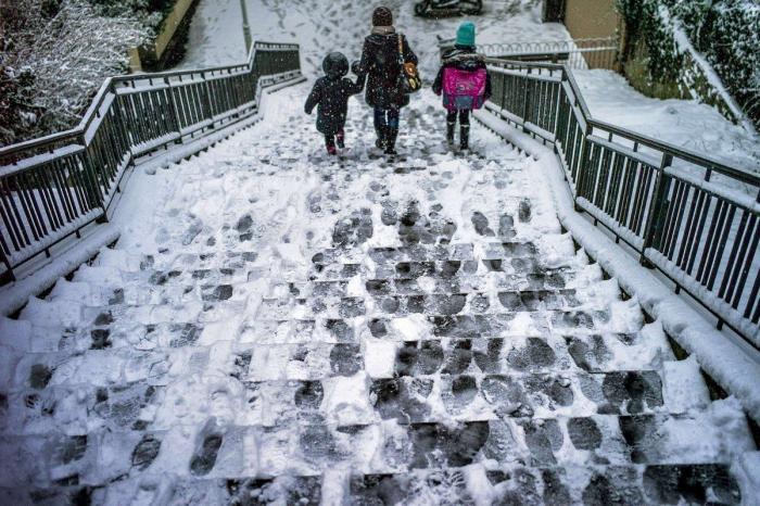 Tokio, París y otras ciudades convertidas en postales de nieve (FOTOS)