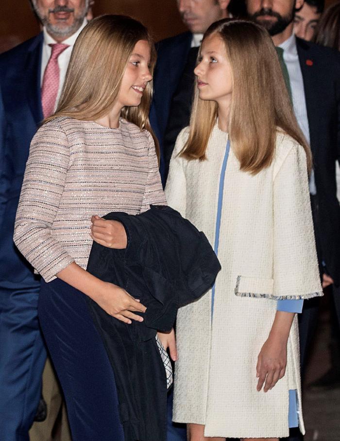 La Familia Real asiste a la misa de Pascua en la Catedral de Palma de Mallorca
