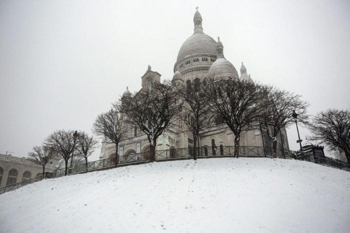Imágenes de invierno: 11 fotos de París tras una nevada (FOTOS)