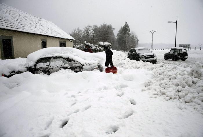 La nieve teñirá de blanco media España a partir de este martes (FOTOS)