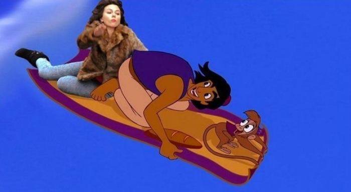 Scarlett Johansson: la caída que se transformó en montajes (GIF, TUITS, FOTOS)