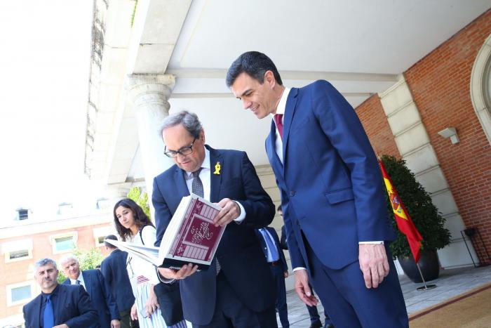 Torra defiende ante el TSJC que mantuvo los lazos por libertad de expresión y por la defensa de sus derechos políticos