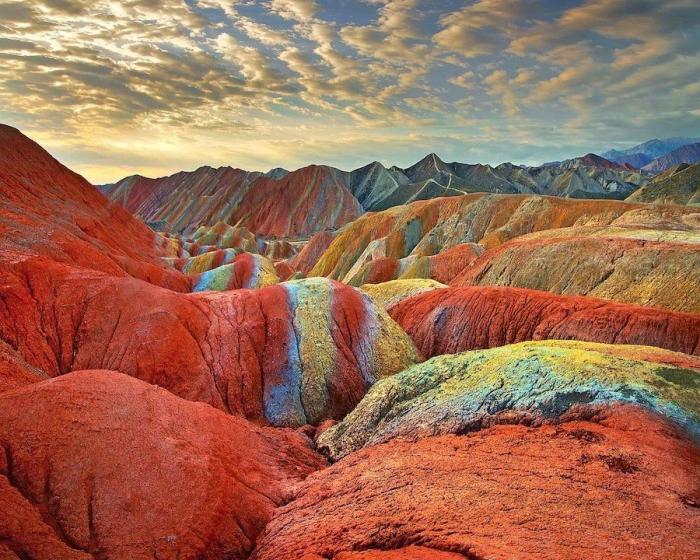 Parque Geológico Zhangye Danxia: montañas de colores en China (FOTOS)