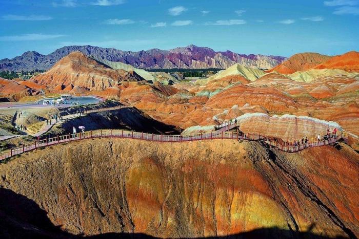 Parque Geológico Zhangye Danxia: montañas de colores en China (FOTOS)