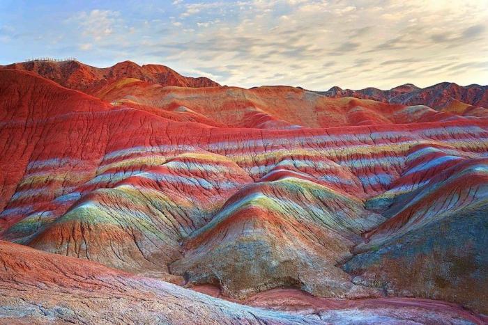 Parque Geológico Zhangye Danxia: montañas de colores en China (FOTOS)
