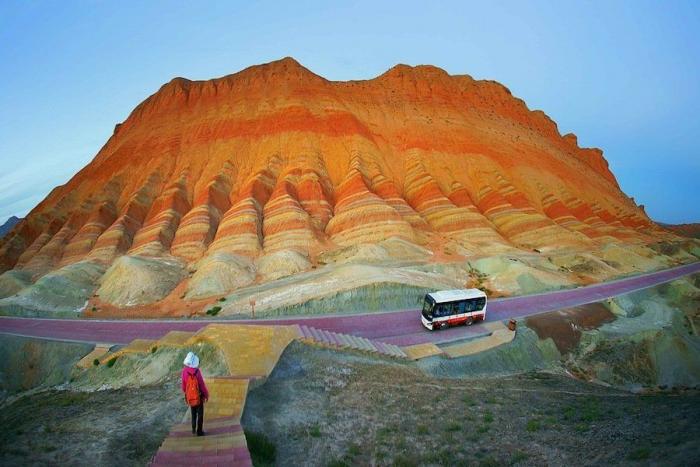 Parque Geológico Zhangye Danxia: montañas de colores en China (FOTOS)