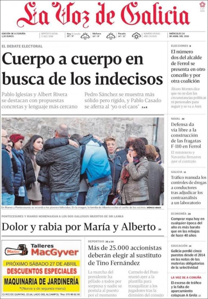 La bronca entre la derecha en el debate de Atresmedia copa las portadas de la prensa nacional