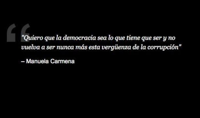 11 frases de Manuela Carmena en 'Un tiempo nuevo'