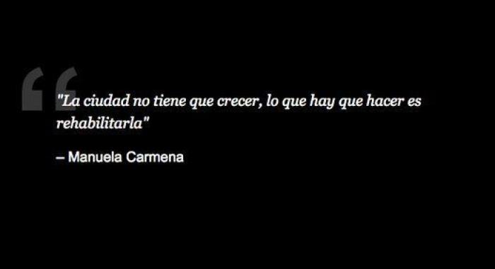 11 frases de Manuela Carmena en 'Un tiempo nuevo'