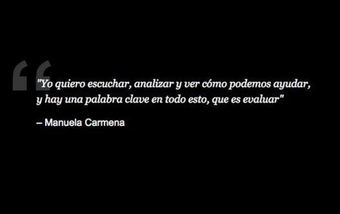 11 frases de Manuela Carmena en 'Un tiempo nuevo'