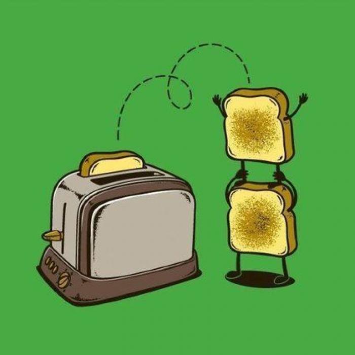 Un día cualquiera... en la vida de tu comida favorita (VIÑETAS)