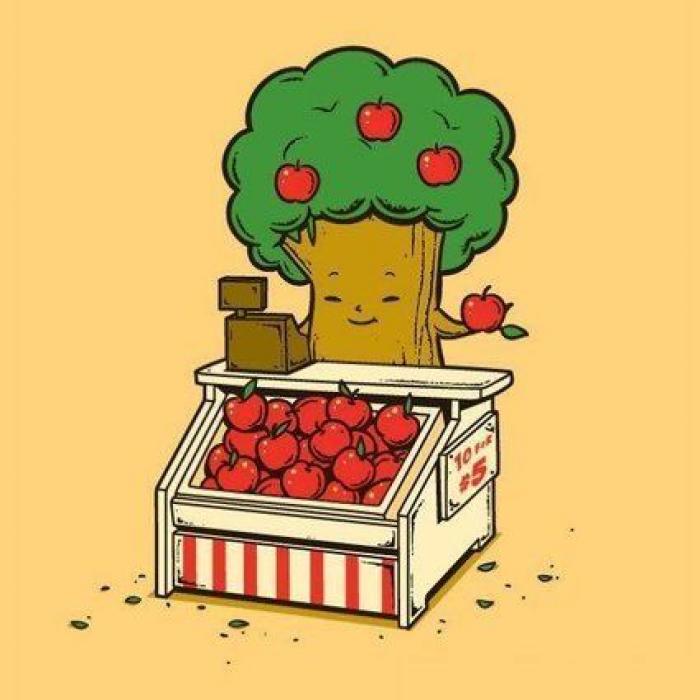 Un día cualquiera... en la vida de tu comida favorita (VIÑETAS)