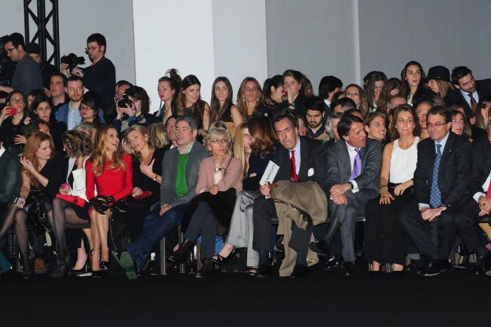Desfile de Mango 2013 en 080 Barcelona: el front-row más extraño de la temporada (FOTOS