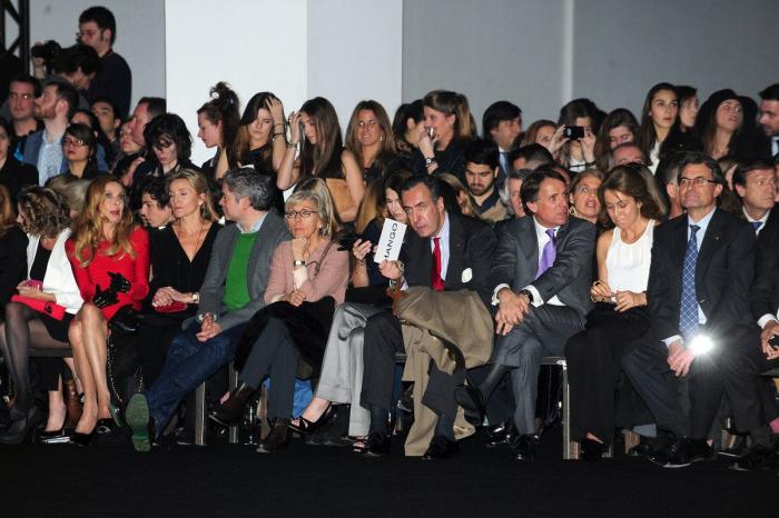 Desfile de Mango 2013 en 080 Barcelona: el front-row más extraño de la temporada (FOTOS