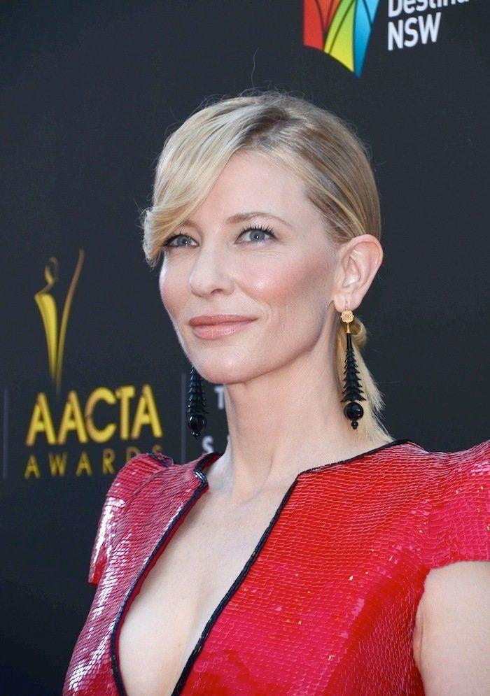 Cate Blanchett: vestido rojo deslumbrante en los Premios australianos de Cine y Televisión (FOTOS)