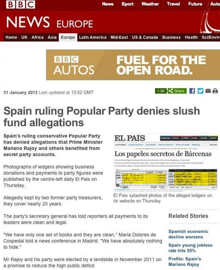 Visto para sentencia el juicio sobre la caja B del PP