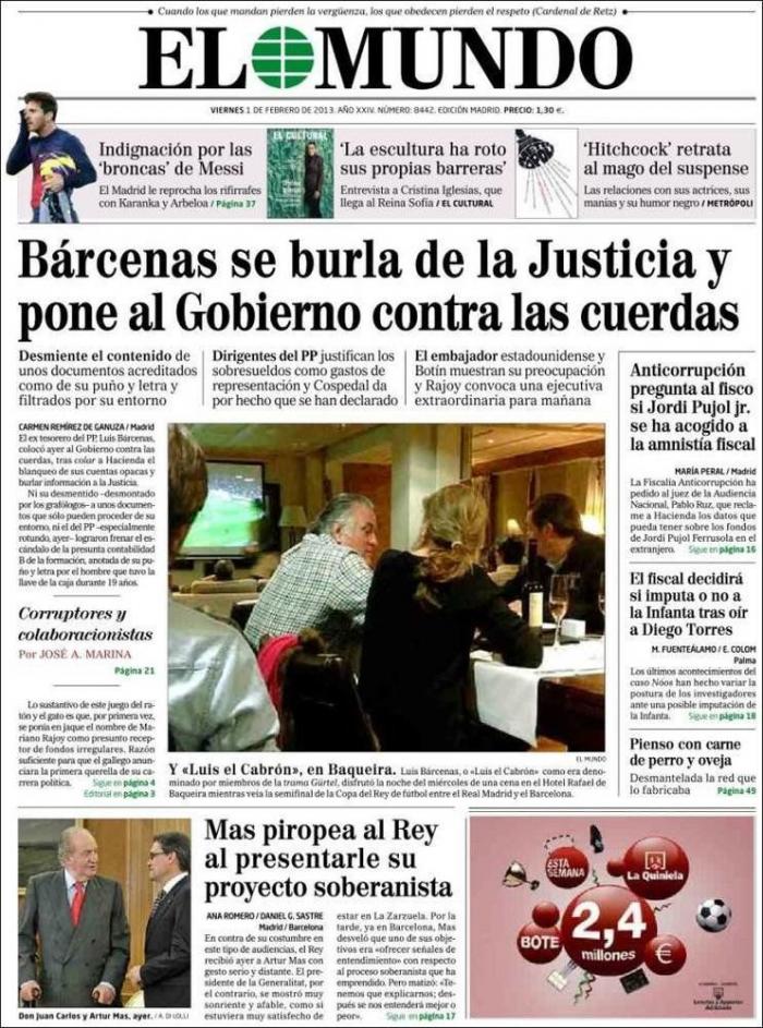 El PP maniobró para sacar el nombre de Rajoy del informe de la Gürtel, según Morocho