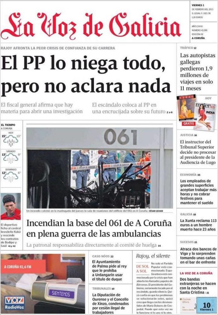 El PP maniobró para sacar el nombre de Rajoy del informe de la Gürtel, según Morocho