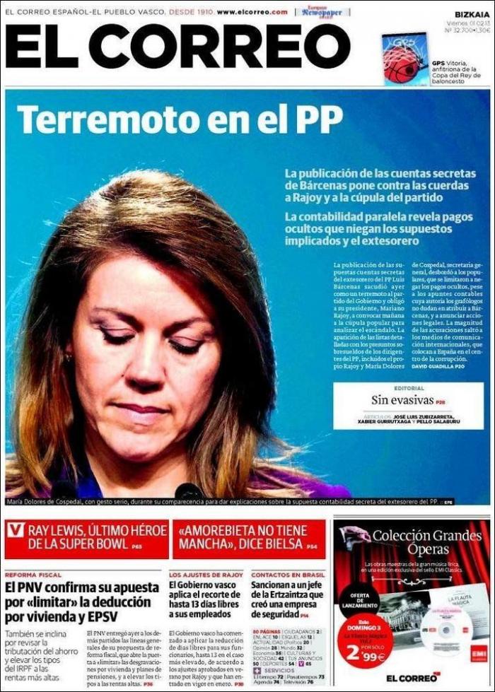 El PP maniobró para sacar el nombre de Rajoy del informe de la Gürtel, según Morocho