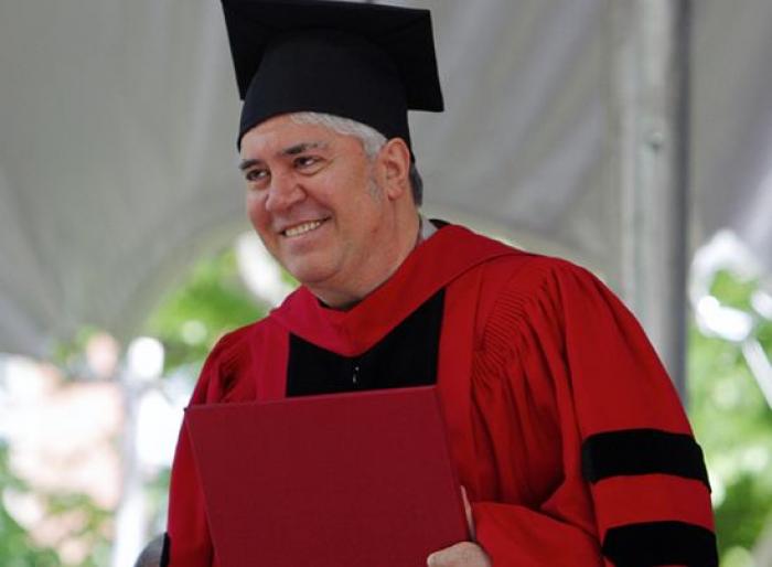 La foto de Almodóvar después de ganar 0 Goyas