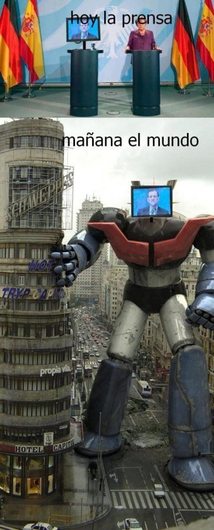 Rajoy se abona al plasma