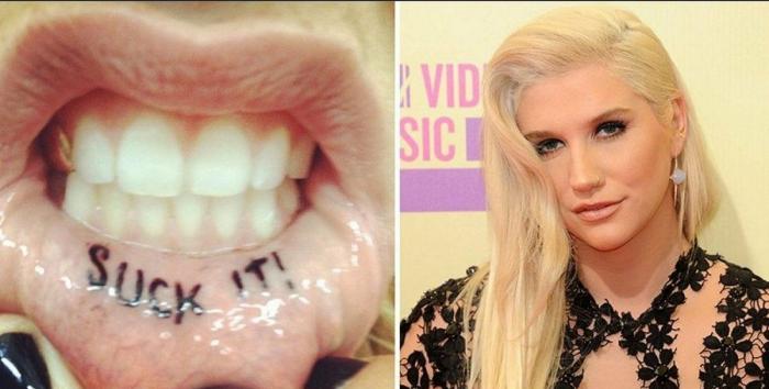 El tatuaje con errata de Gloria Camila (FOTOS)