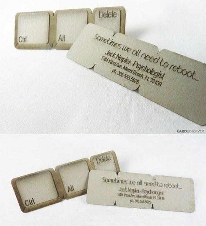 Tarjetas de visita originales: 51 formas de entregar una presentación inolvidable (FOTOS)