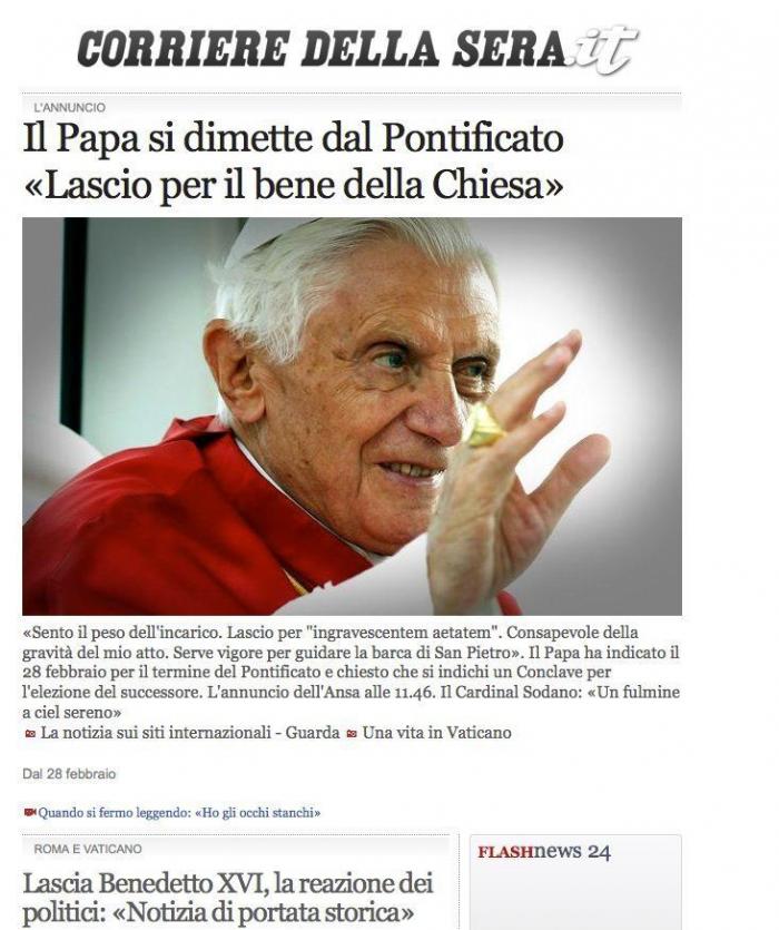 El papa lleva marcapasos y el Anillo del Pescador será destruido tras la renuncia