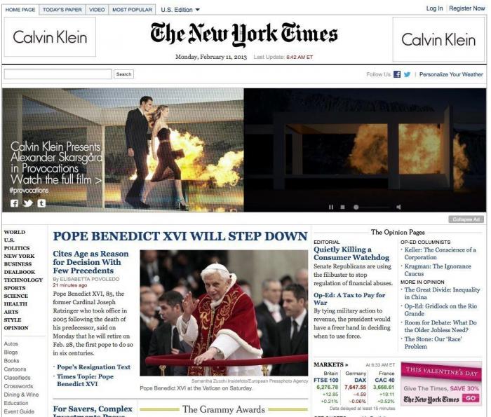 El papa lleva marcapasos y el Anillo del Pescador será destruido tras la renuncia