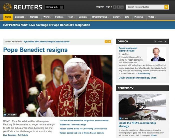 El papa lleva marcapasos y el Anillo del Pescador será destruido tras la renuncia