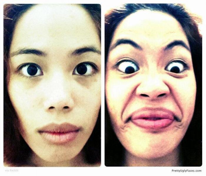 PrettyGirlsUglyFaces: jugar a poner caras horrorosas, el fenómeno viral del fin de semana (FOTOS)