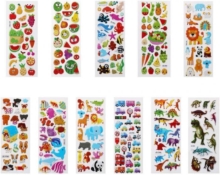 Por qué las pegatinas son el mejor regalo que puedes hacerle a tu hijo pequeño