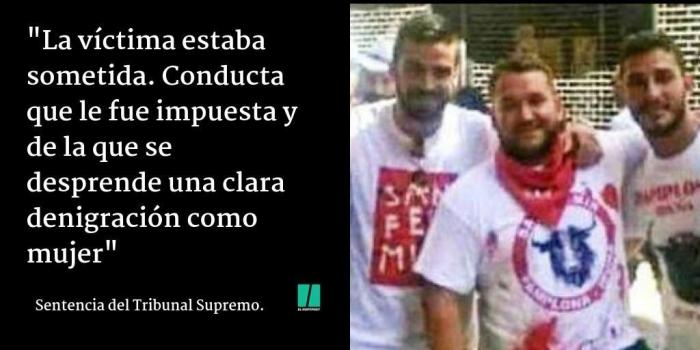 Se confirma la condena a más de 3 años de cárcel a los acusados de grabar la violación de 'la Manada'